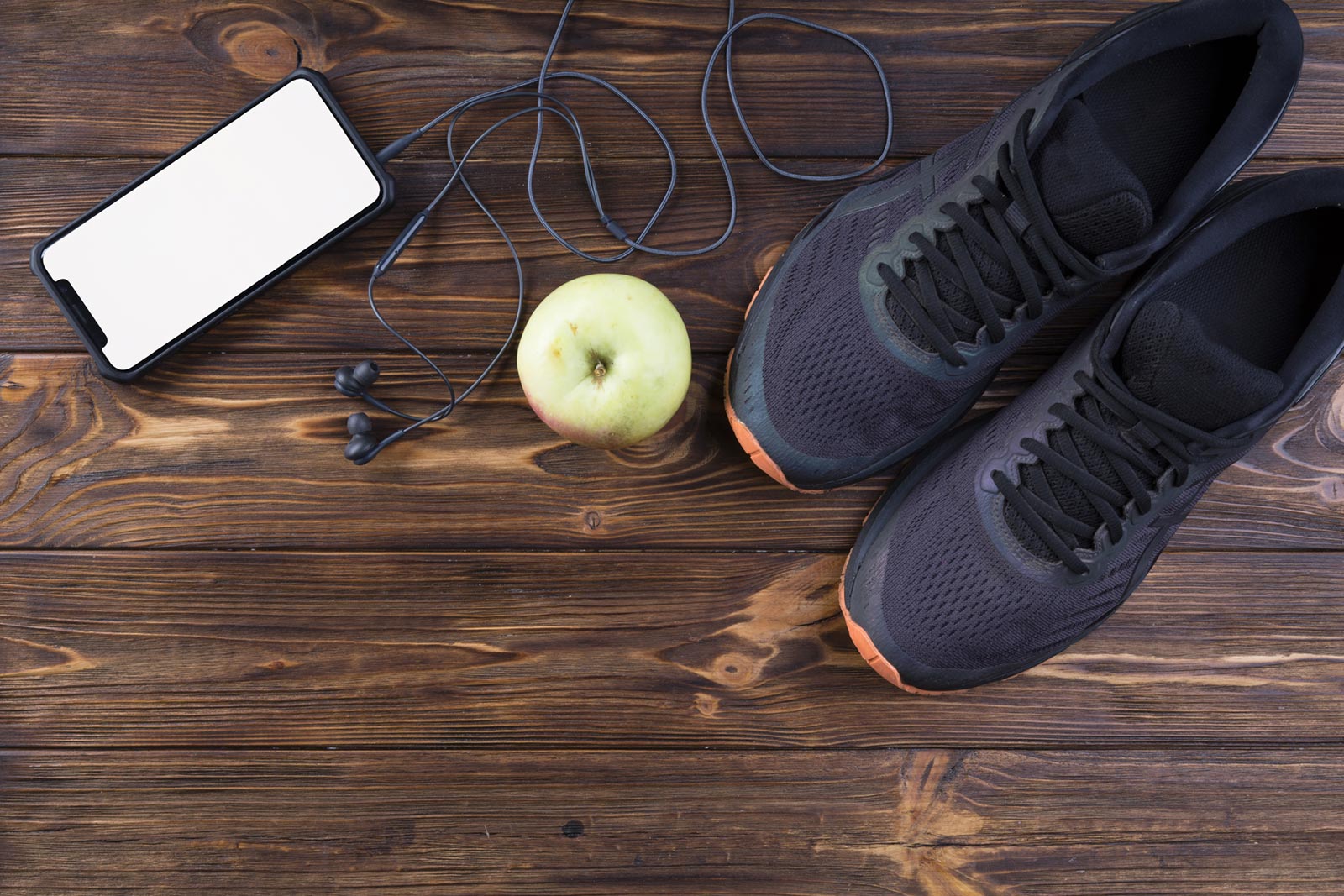 modern sport composition with gym elements